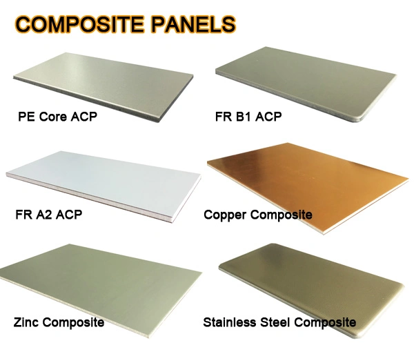 Fiberglass Aluminum Honeycomb Core Panel Roof ACP Acm Sheet Aluminium Composite Material Manufacturers Suppliers